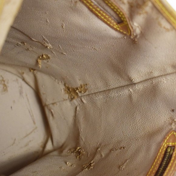 Auth LOUIS VUITTON BUCKET GM Shoulder Bag Monogram Leather Brown - Picture 12 of 16